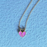 Sweetheart Initial Pendant Necklace