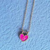 Sweetheart Initial Pendant Necklace