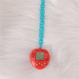 Y2k Digi Pet Statement Necklace