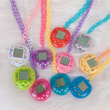 Y2k Digi Pet Statement Necklace