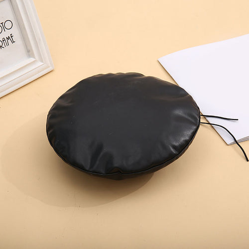 Viral Y2K Faux Leather Beret