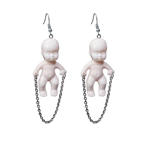 Y2k Grunge Baby Statement Earrings