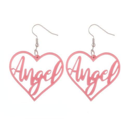 Innocent Angel Dangle Earrings