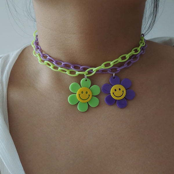 The Flower Child Chain Necklace