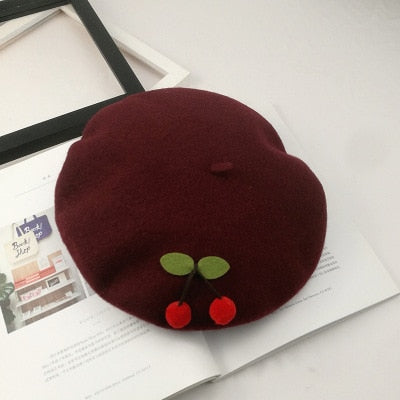 Sweet as Cherries Beret