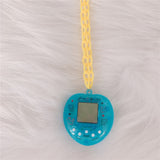 Y2k Digi Pet Statement Necklace