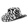 Y2k Baddie Cow Print Cowgirl Hat