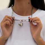 With All My Heart Statement Necklace