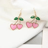 Cherry Love Dangle Earrings