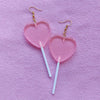 Trending Egirl Y2k Heart Lollipop Earrings