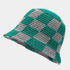 Trending Handwoven Plaid Crochet Bucket Hat