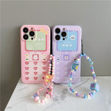 Cute Retro Phone Charm Cellphone Case