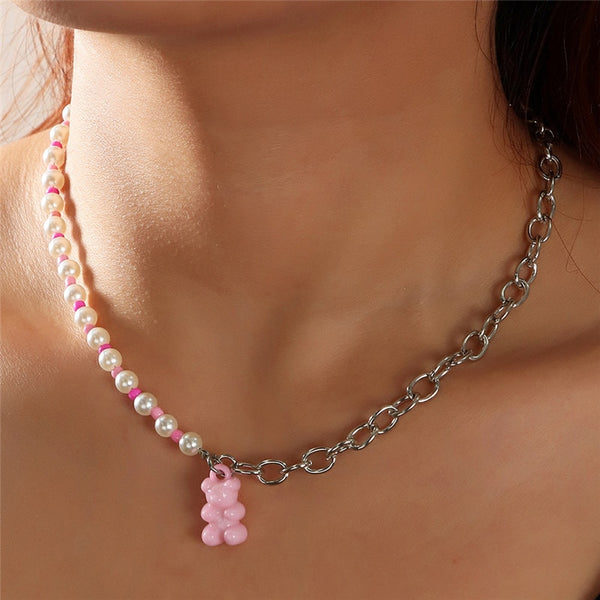 Candy Bear Choker Necklace