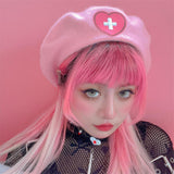 Cute Harajuku Y2K Sweet Heart Beret