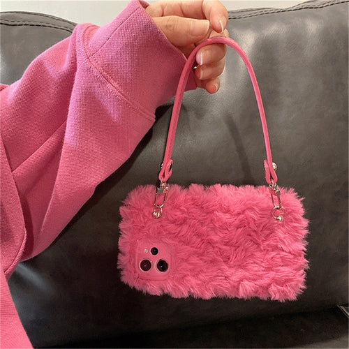 Trendy Pink Purse Phone Case