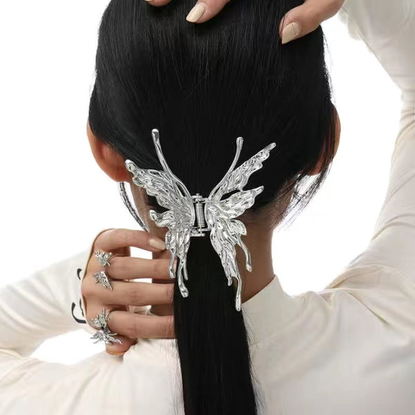 Cyber Y2k Futuristic Hair Pins