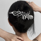 Cyber Y2k Futuristic Hair Pins