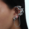 Trending Cyber Goth Dangle Ear Clip Earring