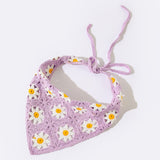 Trending Knitted  Y2k Crochet Hair Bandana