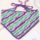 Trending Knitted  Y2k Crochet Hair Bandana