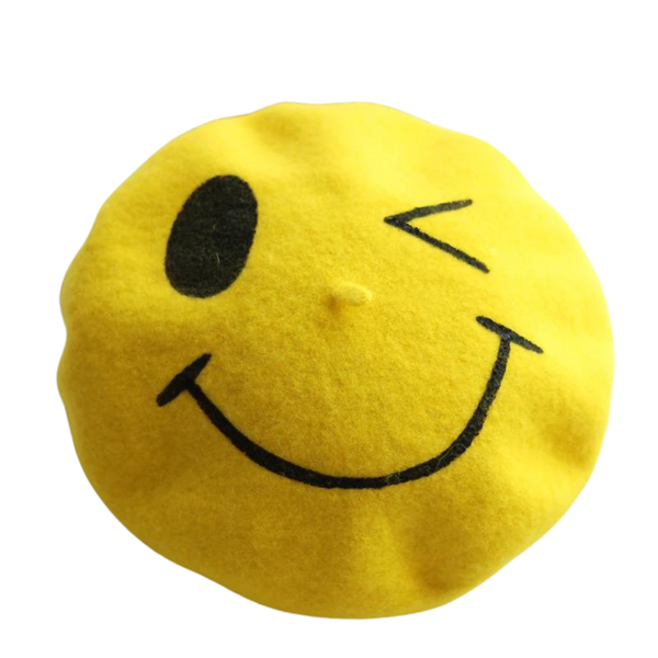 Sweet Smiley Beret