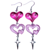 Harajuku Y2k Sweet Love Heart Drop Earrings