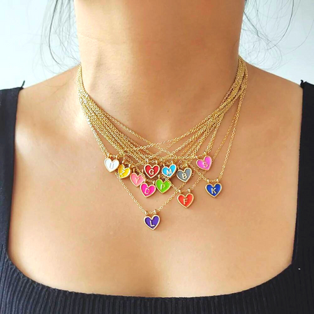 Colorful Leather Statement Chokers