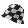 Trending Handwoven Plaid Crochet Bucket Hat